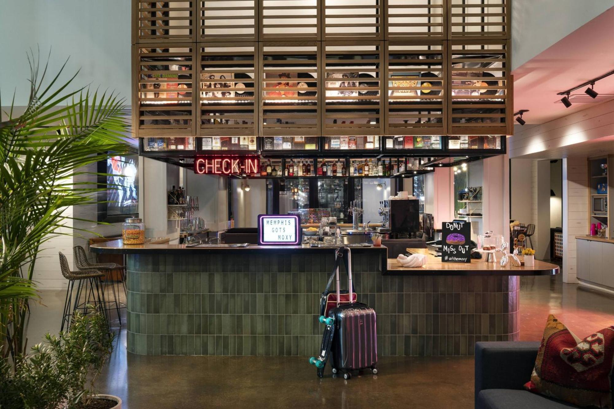 Moxy Memphis Downtown Hotel Eksteriør billede